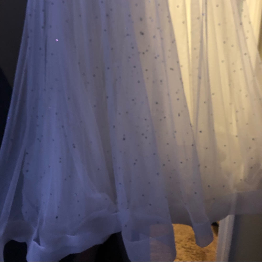 2 piece prom dress